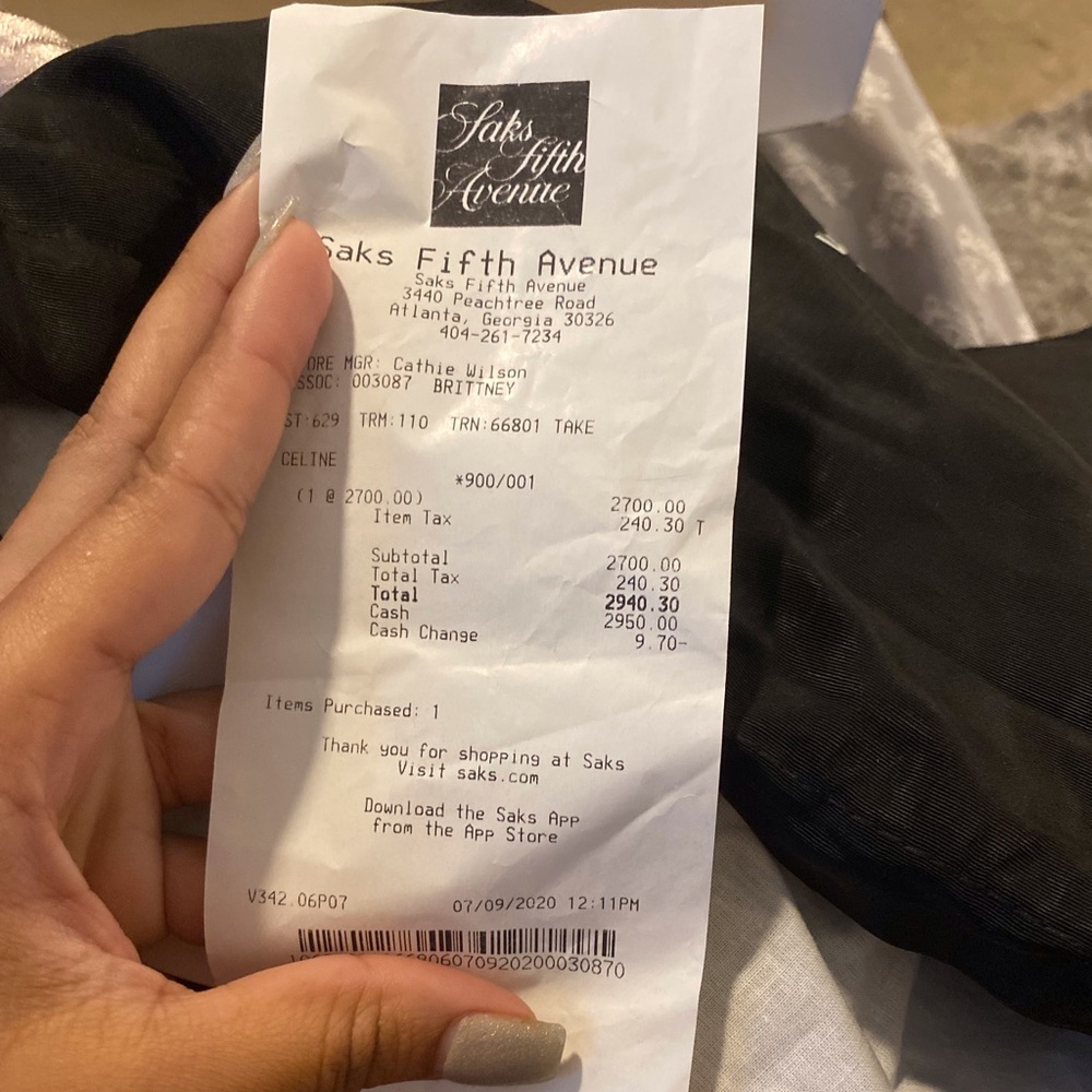 Celine bag Nano luggage smooth calfskin - Picture 5 of 11